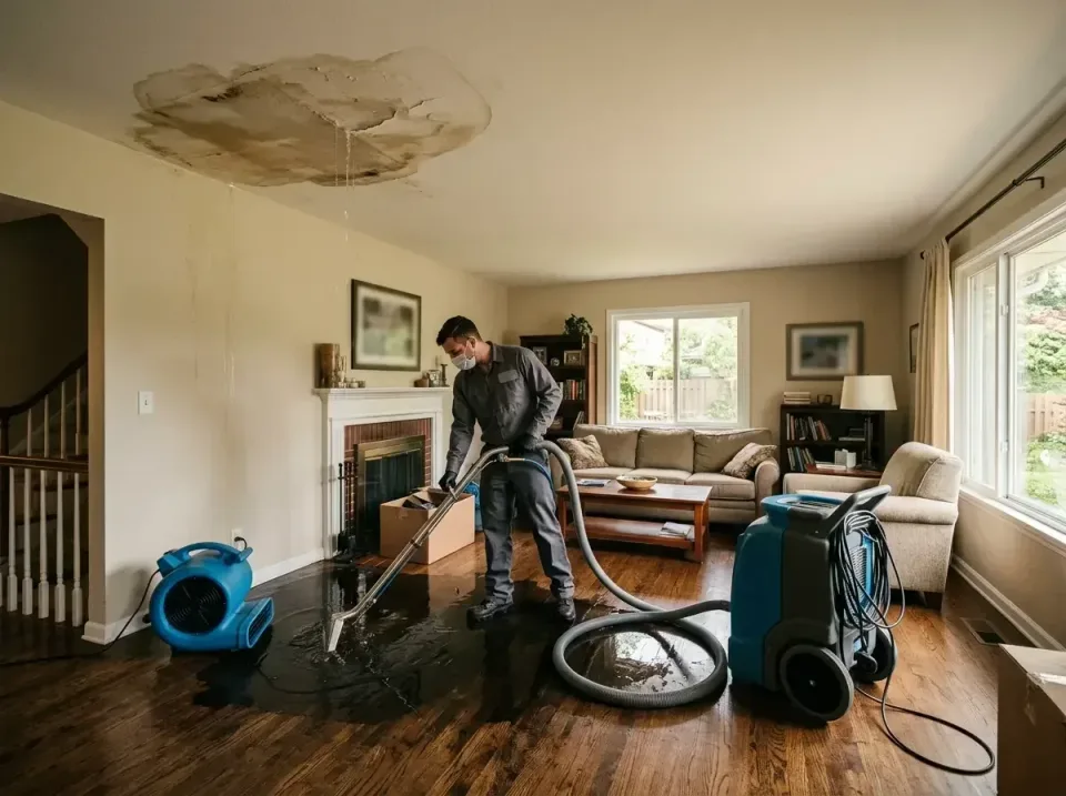 attic-pipe-burst-ceiling-drip-008 — frequently asked questions, Water Damage Restoration & Carpet Care in Moorefield, WV